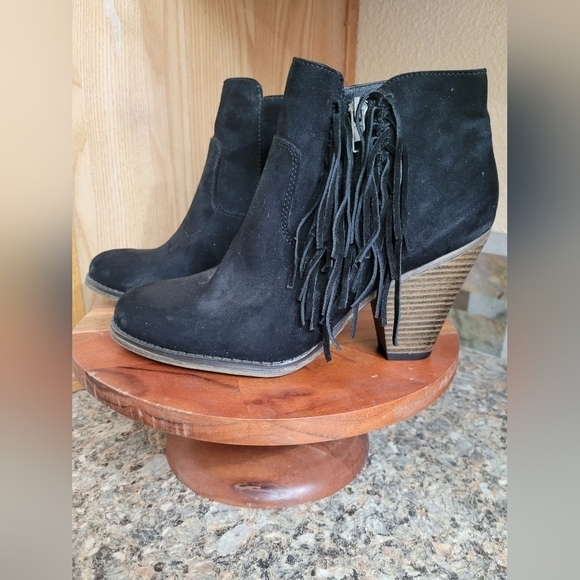 MIA Shoes - Genuine Suede Boots